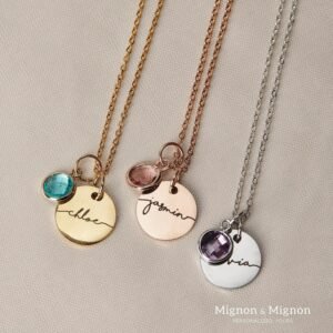 Read more about the article MignonandMignon Birthstone Necklace Review