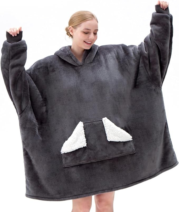 Touchat Wearable Blanket Hoodie