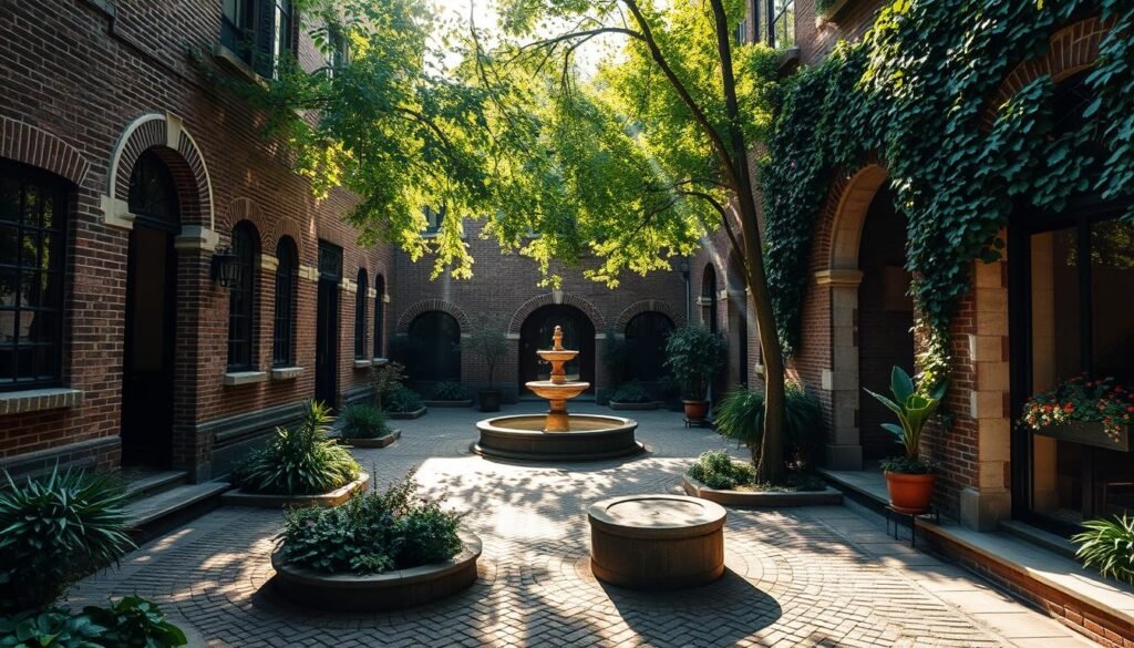 hidden courtyards in Groningen